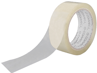 Packaging tape, standard noise, Clear