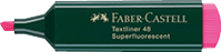 Textliner 48 Superfluorescent, pink