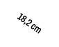 18,2 cm
