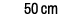 50 cm