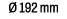  192 mm