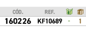 ﻿C D.,ref.,￼,￼,﻿﻿160226﻿,﻿KF10689,﻿ ﻿,﻿1﻿