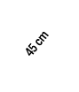 45 cm