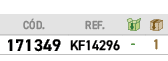﻿C D.,﻿REF.,￼,￼,﻿﻿﻿171349﻿,﻿﻿KF14296﻿,﻿ ﻿,﻿1﻿