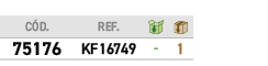 C D.,REF.,￼,￼,﻿75176﻿,KF16749,﻿ ﻿,﻿1﻿