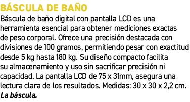 B scula de ba o﻿ ﻿B scula de ba o digital con pantalla LCD es una herramienta esencial para obtener mediciones exact...