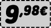 9,98€﻿