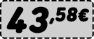 43,58€﻿