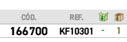 ﻿C D.,﻿REF.,￼,￼,﻿﻿﻿166700﻿,﻿﻿KF10301﻿,﻿ ﻿,﻿1﻿