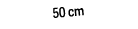 50 cm