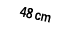 48 cm
