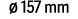  157 mm