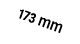 173 mm