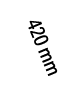 420 mm