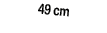 49 cm