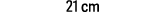 21 cm