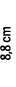 8,8 cm