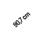 90,7 cm