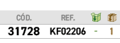 ﻿C D.,﻿REF.,￼,￼,﻿﻿﻿31728﻿,﻿﻿KF02206﻿,﻿ ﻿,﻿1﻿