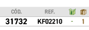 C D.,REF.,￼,￼,﻿﻿31732﻿,KF02210,﻿ ﻿,﻿1﻿