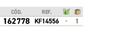 ﻿C D.,﻿REF.,￼,￼,﻿﻿﻿162778﻿,﻿﻿KF14556﻿,﻿ ﻿,﻿1﻿
