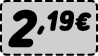 2,19€﻿