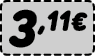 3,11€﻿