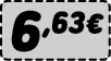 6,63€﻿