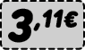 3,11€﻿