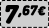 7,67€﻿