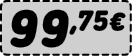 99,75€﻿