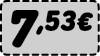 7,53€﻿