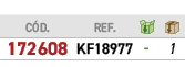 ﻿C D.,﻿REF.,￼,￼,﻿﻿﻿172608﻿,﻿﻿KF18977﻿,﻿ ﻿,﻿1﻿