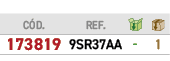 ﻿C D.,﻿REF.,￼,￼,﻿﻿﻿173819﻿,﻿﻿9SR37AA﻿,﻿ ﻿,﻿1﻿