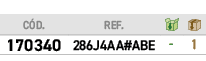 ﻿C D.,﻿REF.,￼,￼,﻿﻿﻿170340﻿,﻿﻿286J4AA#ABE﻿,﻿ ﻿,﻿1﻿