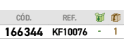 ﻿C D.,﻿REF.,￼,￼,﻿﻿﻿166344﻿,﻿﻿KF10076﻿,﻿ ﻿,﻿1﻿