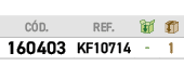 ﻿C D.,﻿REF.,￼,￼,﻿﻿﻿160403﻿,﻿﻿KF10714﻿,﻿ ﻿,﻿1﻿