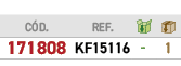 ﻿C D.,﻿REF.,￼,￼,﻿﻿﻿171808﻿,﻿﻿KF15116﻿,﻿ ﻿,﻿1﻿