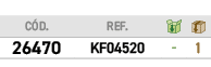 C D.,REF.,￼,￼,﻿﻿26470﻿,KF04520,﻿ ﻿,﻿1﻿