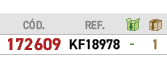 ﻿C D.,﻿REF.,￼,￼,﻿﻿﻿172609﻿,﻿﻿KF18978﻿,﻿ ﻿,﻿1﻿