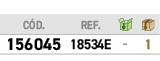 ﻿C D.,﻿REF.,￼,￼,﻿﻿﻿156045﻿,﻿﻿18534E﻿,﻿ ﻿,﻿1﻿
