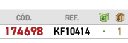 ﻿C D.,ref.,￼,￼,﻿﻿﻿174698﻿,﻿KF10414﻿,﻿ ﻿,﻿1﻿