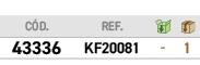 C D.,REF.,￼,￼,﻿43336﻿,KF20081,﻿ ﻿,﻿1﻿