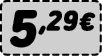 5,29€﻿