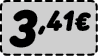 3,41€﻿