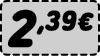2,39€﻿