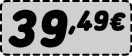 39,49€﻿