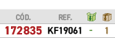 ﻿C D.,﻿REF.,￼,￼,﻿﻿﻿172835﻿,﻿﻿KF19061﻿,﻿ ﻿,﻿1﻿