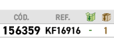 ﻿C D.,﻿REF.,￼,￼,﻿﻿156359﻿,﻿﻿KF16916﻿,﻿ ﻿,﻿1﻿