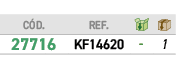 ﻿C D.,﻿REF.,￼,￼,﻿﻿27716﻿,﻿﻿KF14620﻿,﻿ ﻿,﻿1﻿